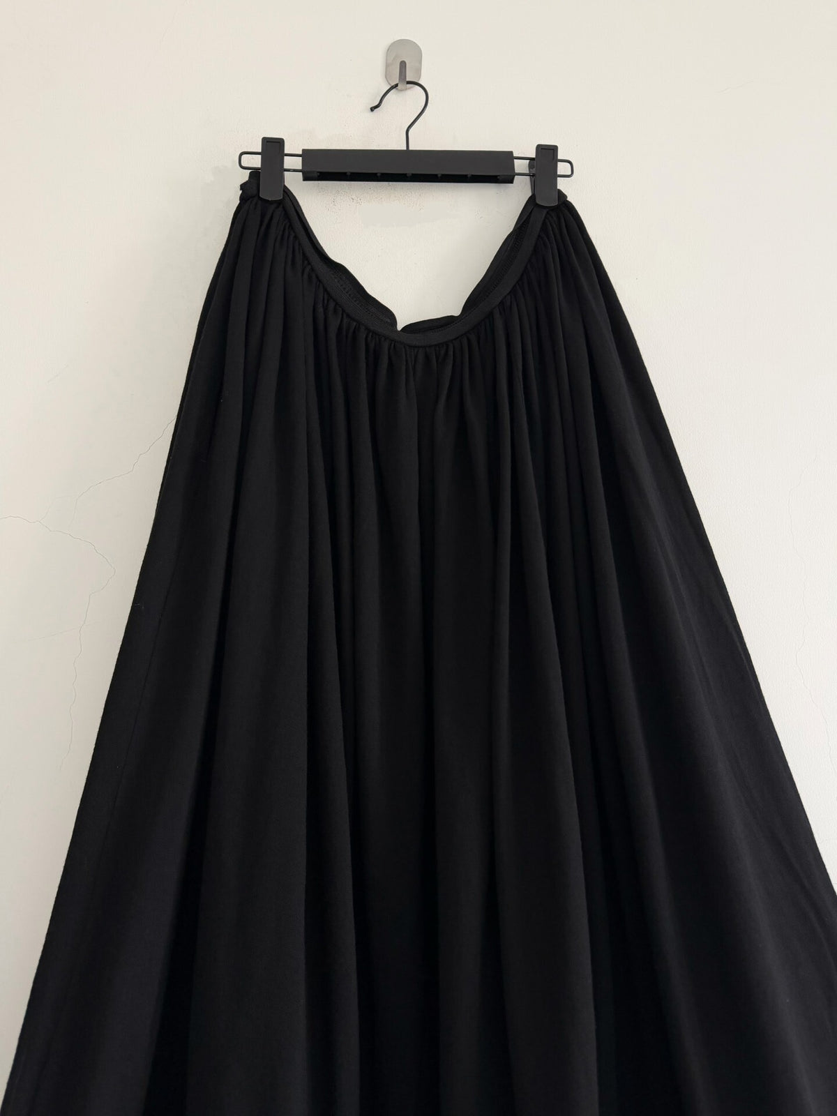 Yohji Yamamoto Fall/Winter 2002 runway piece Draped large wool umbrella skirt