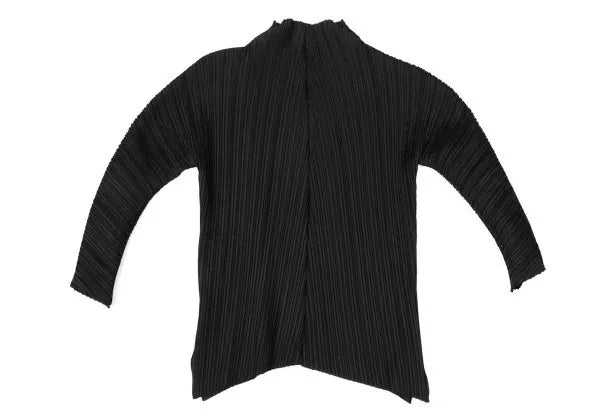 Issey Miyake Vintage Black Pleated Top
