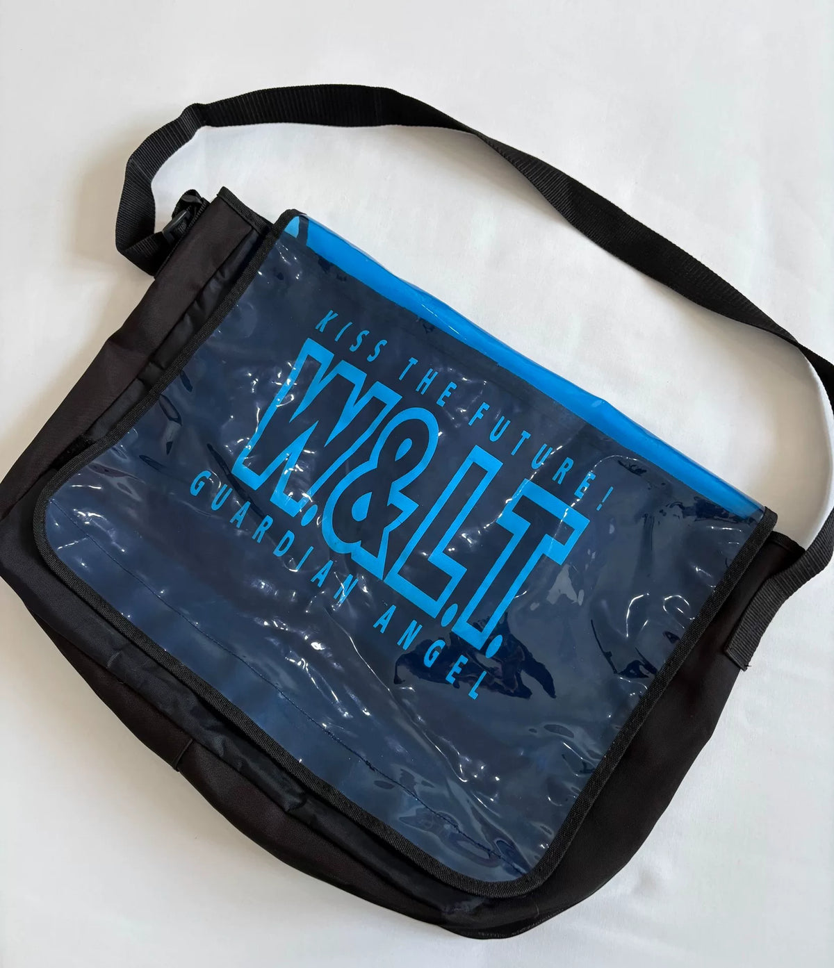 Walter Van Beirendonck pvc future Blue Bag