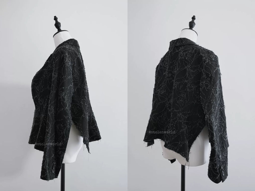 Comme Des Garcons 23SS Deconstructed Suit - Devines