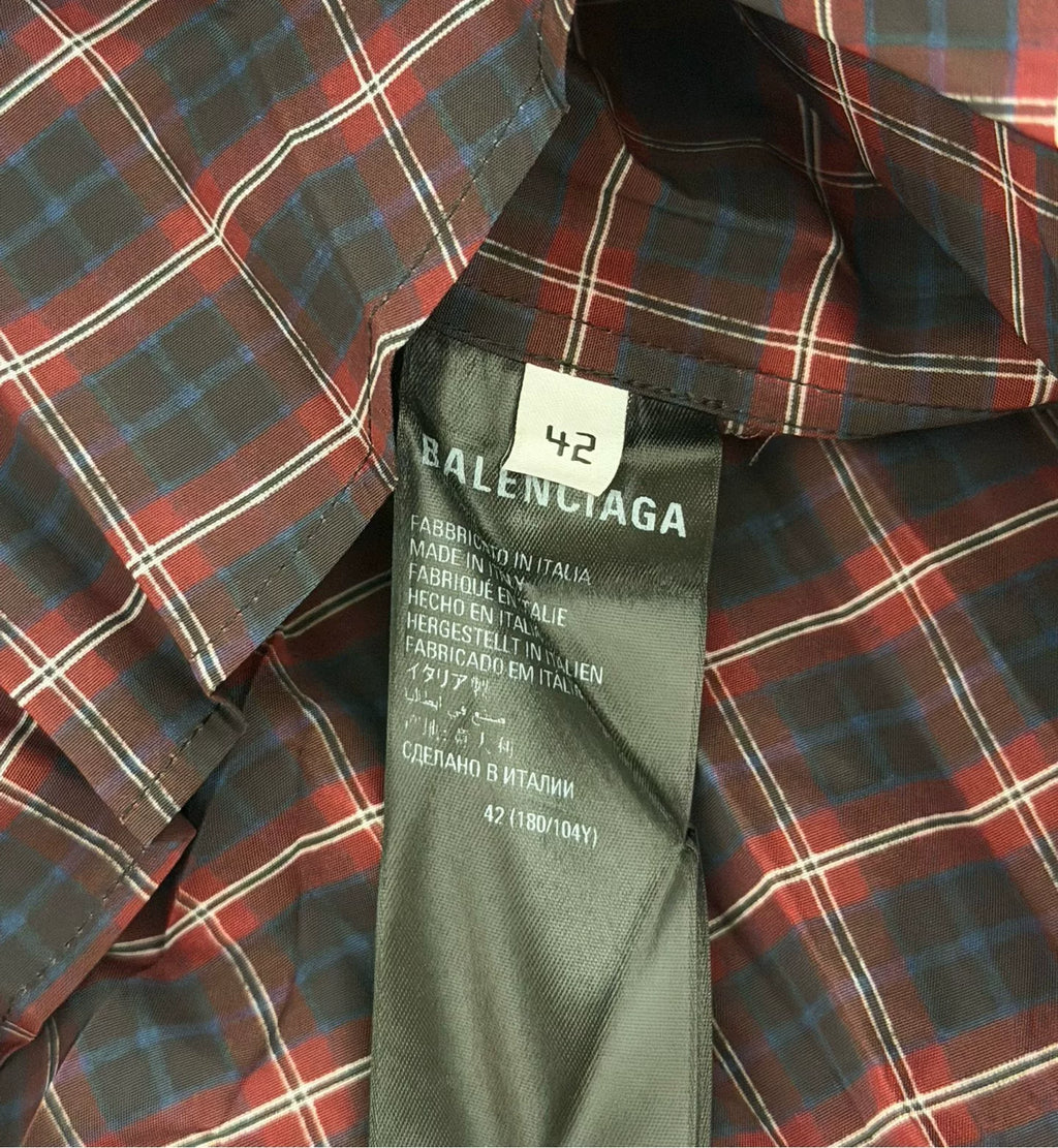 Balenciaga Pleated Shirt