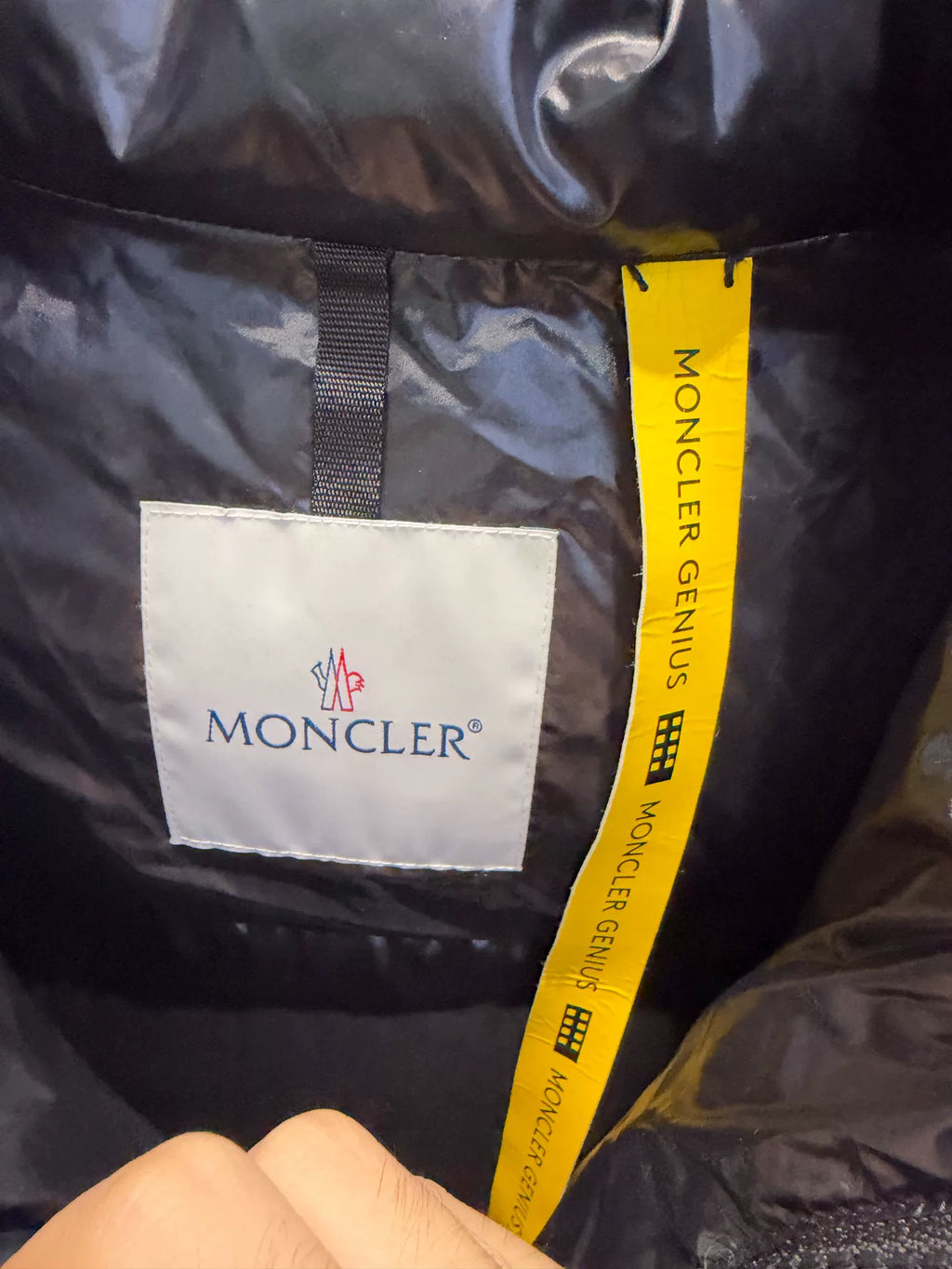Moncler × Fragment Black Hooded Down Jacket