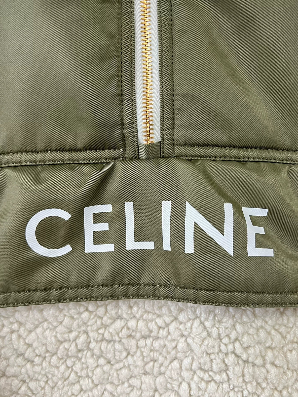 Celine Panel Logo Jacket