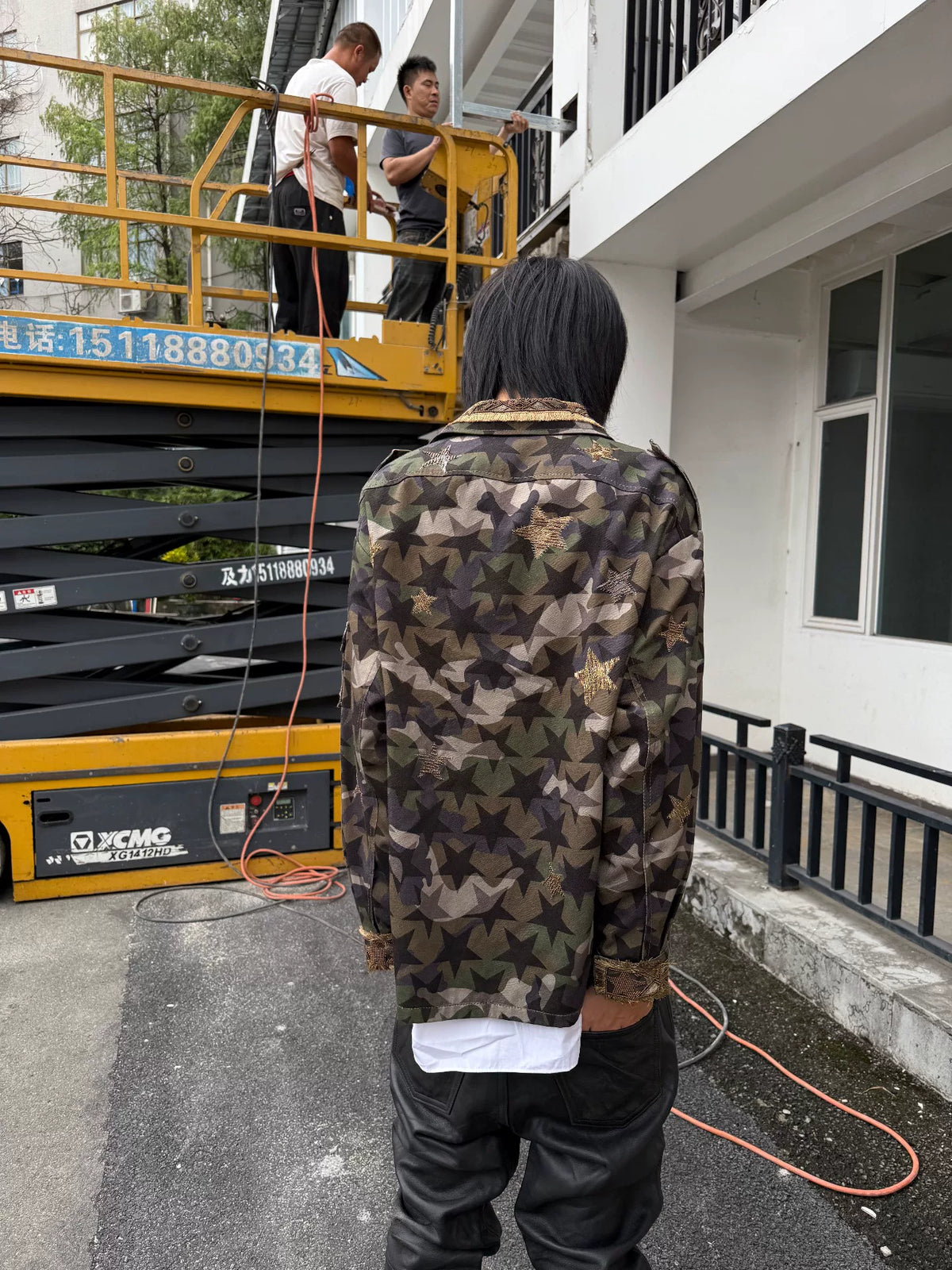 Valentino Camo Jacket