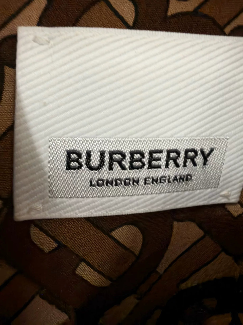 Burberry 2020 TB Full Print Silk Shirt