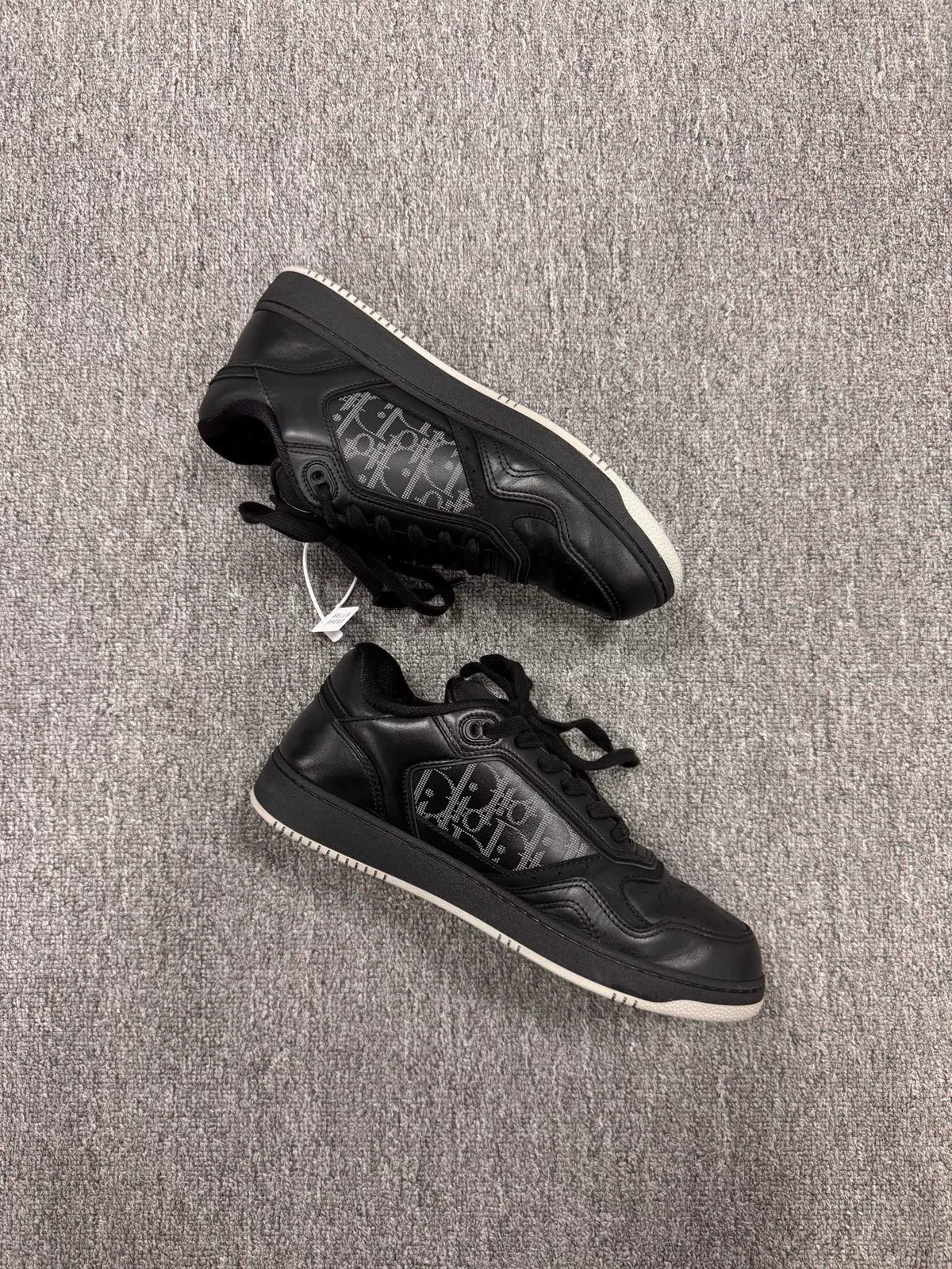 Dior B27 Black Monogram Sneakers