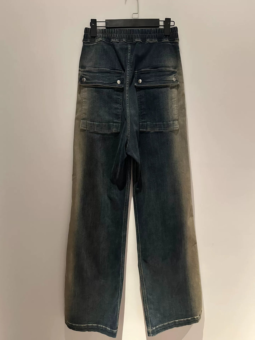 Rick Owens Drkshdw 23ss Geth Bela gradient jeans