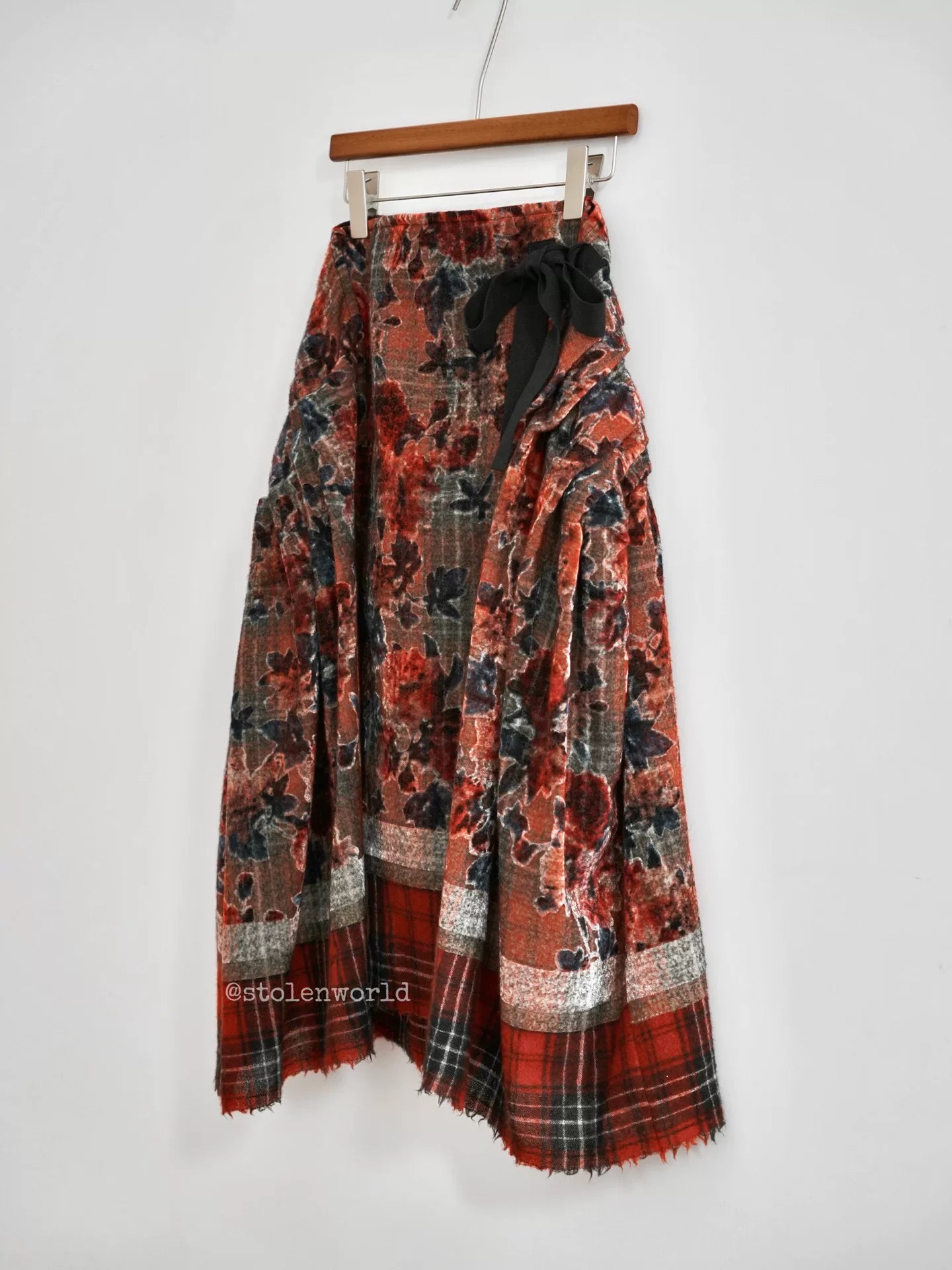 Comme Des Garcons 16AW Rose Bow Skirt - Devines