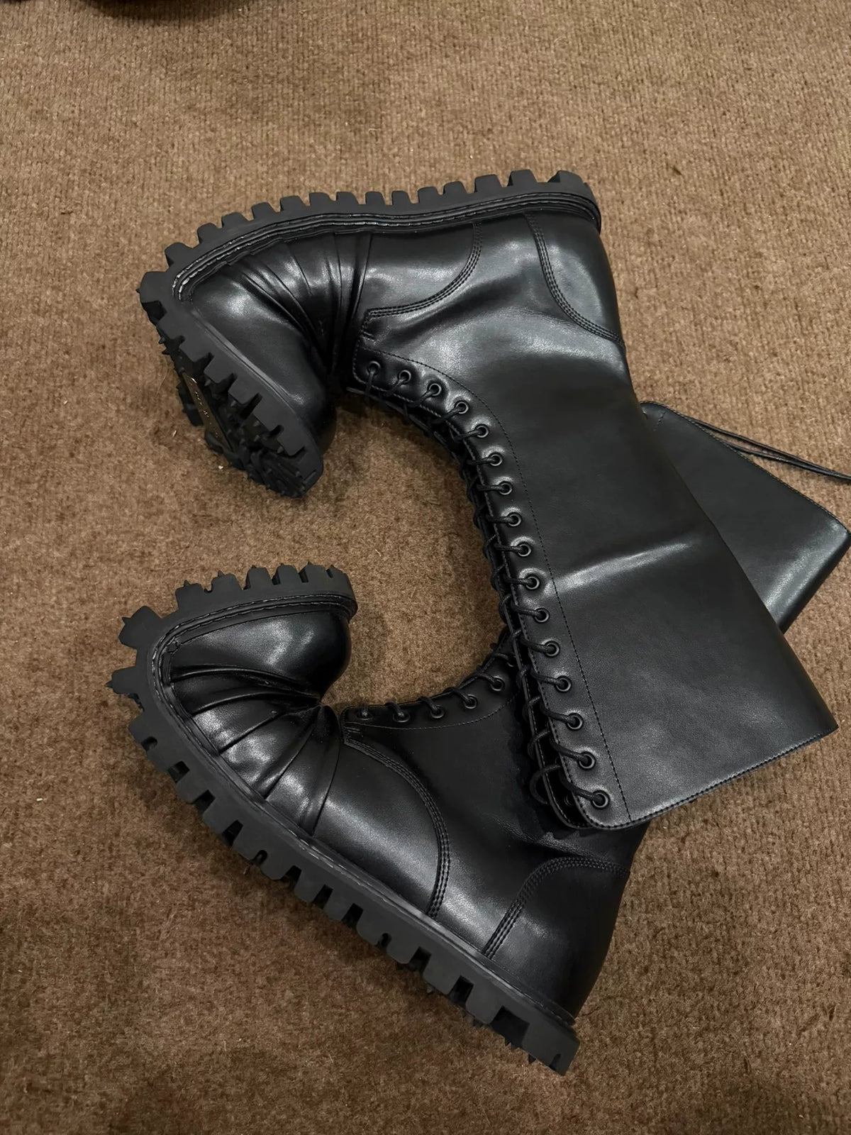 rombaut 25fw folding military boots