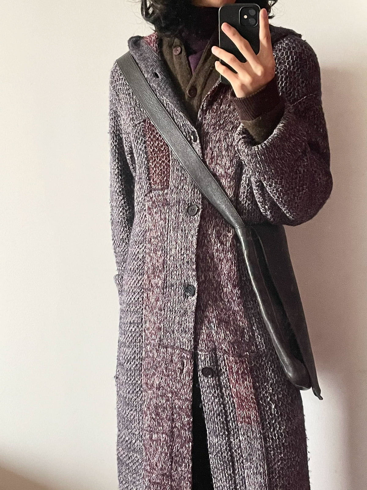 Yohji Yamamoto PourHomme | F/W14 Wool Knit Coat