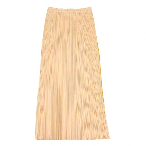 Issey Miyake Vintage Yellow Carnation Pleated Skirt