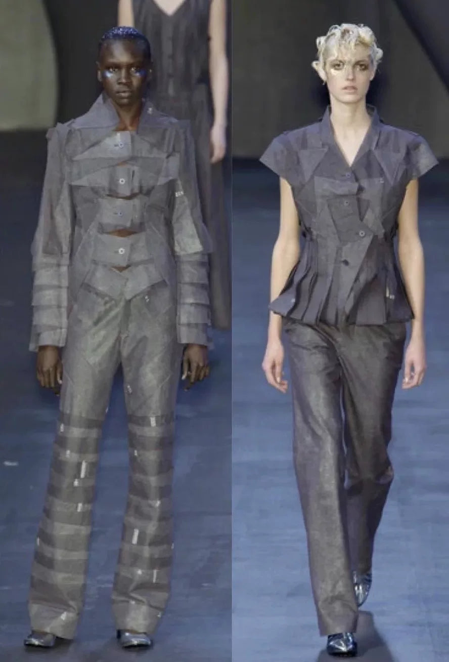 Issey Miyake 2002 Runway Top