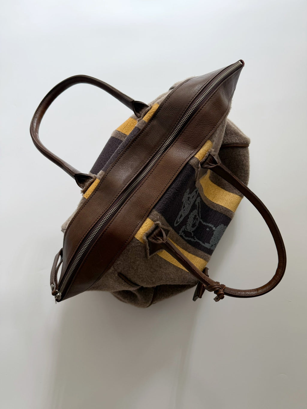 Vivienne Westwood Rare vintage Vivienne Westwood felt Saturn handbag