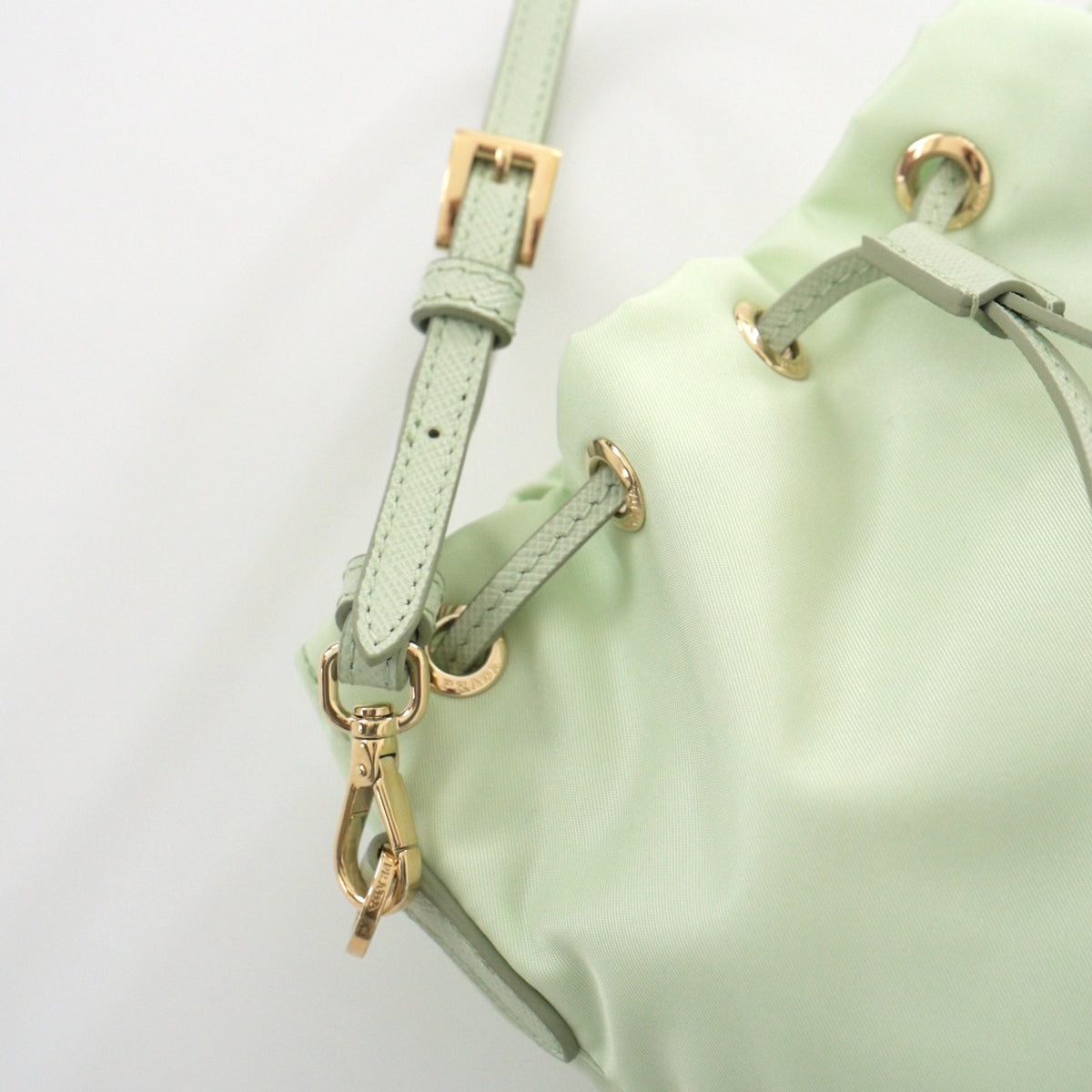 Prada Re-Nylon Recycled Nylon Clutch Bag Japan Limited Edition Color