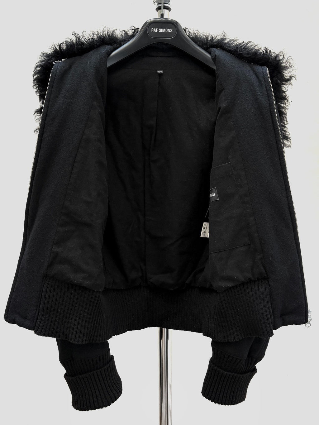 Ann Demeulemeester FW07 Fur Collar Jacket