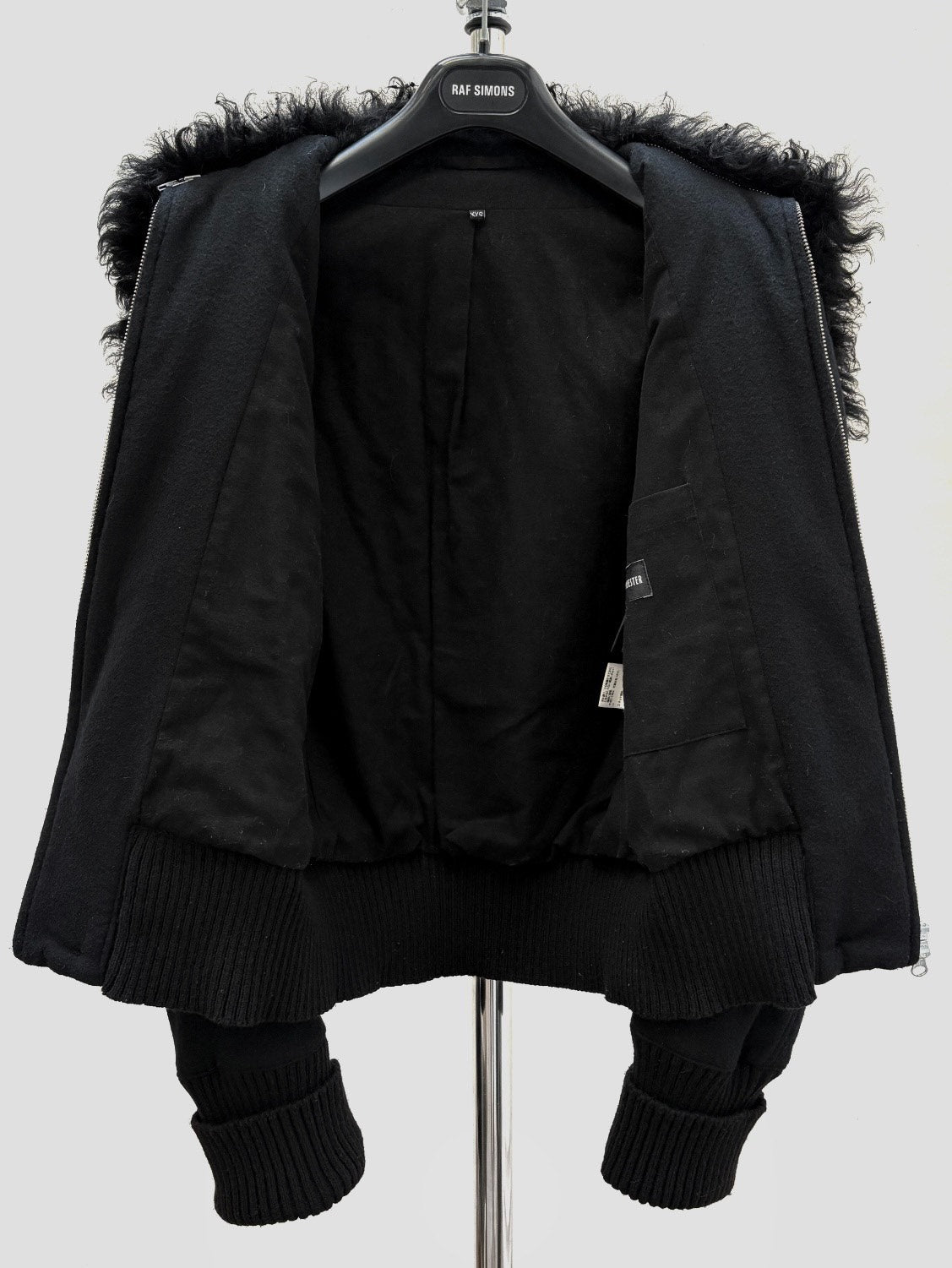 Ann Demeulemeester FW07 Fur Collar Jacket
