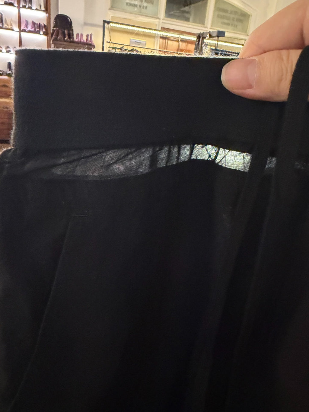 Julius SS15 Black Silk Cotton Pleated Skirt Pants
