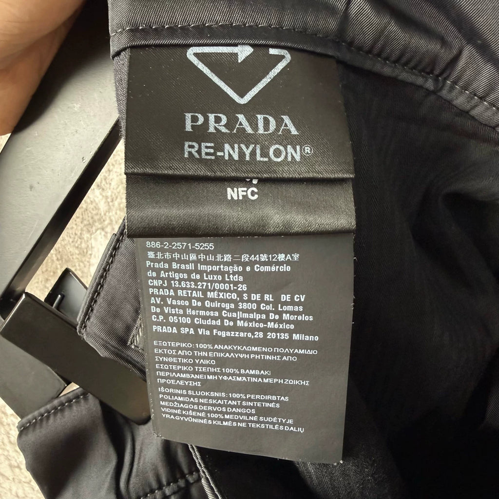 Prada Triangle Logo Shorts