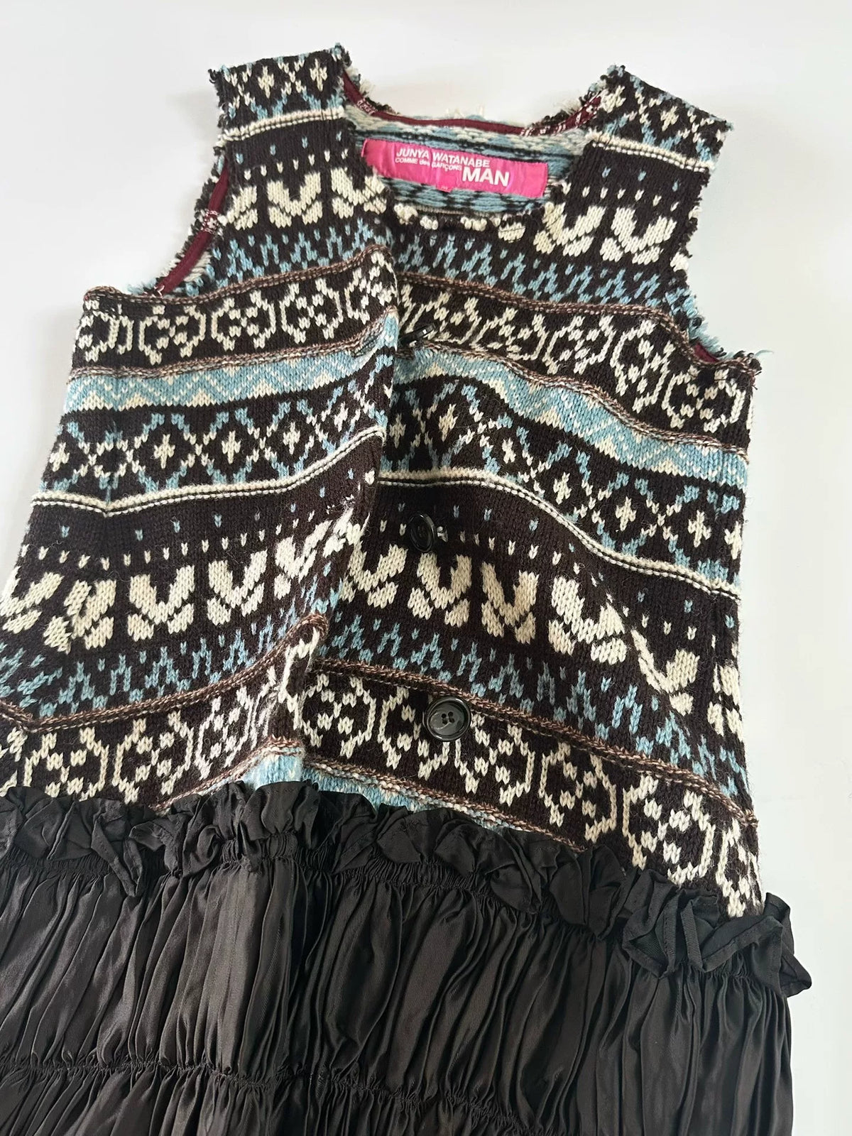 Junya Watanabe 2003 Wool Dress