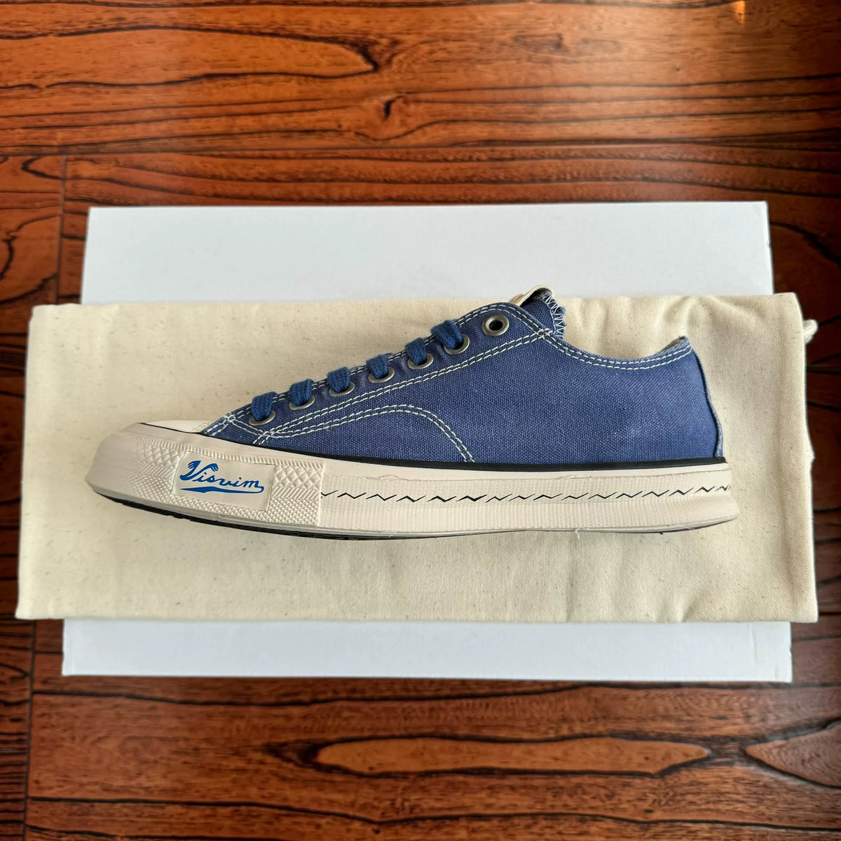 Visvim 24ss SKAGWAY LO CANVAS WMV Thin-sole Canvas Shoes