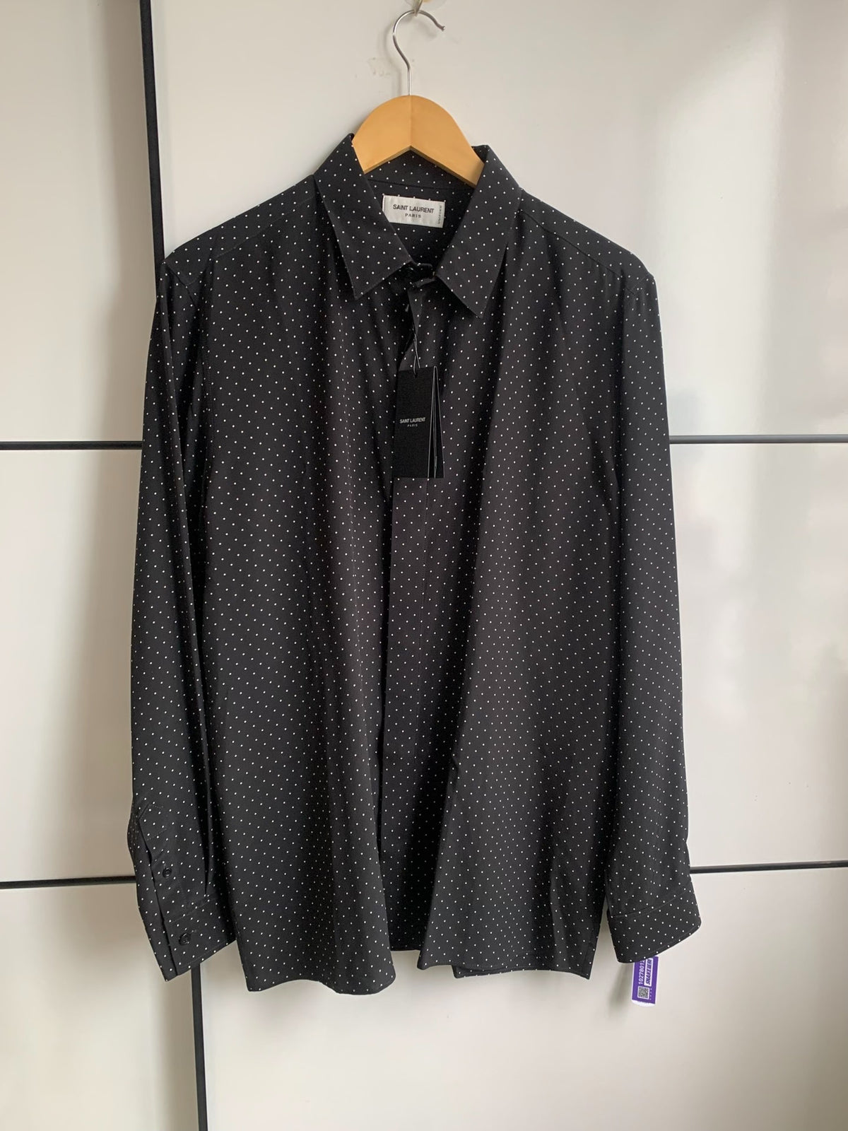 Saint Laurent Polka Dot Shirt