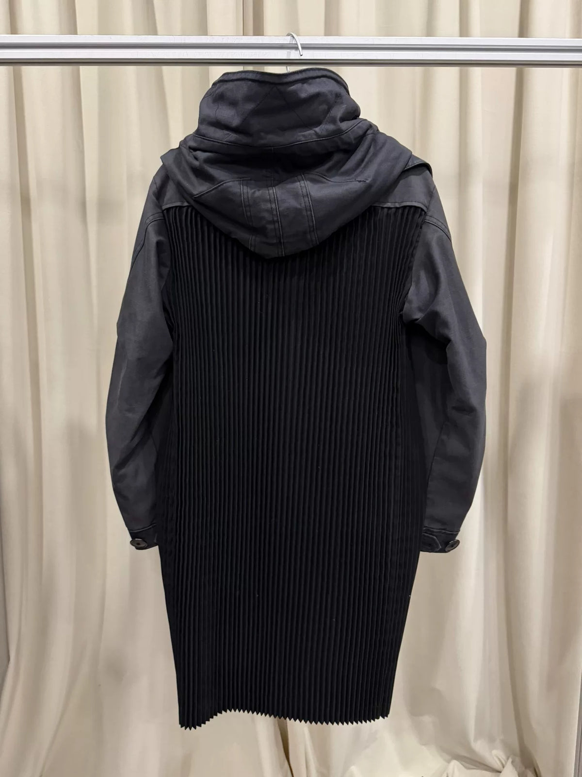 Junya Watanabe Detachable Hood Wrinkle Jacket