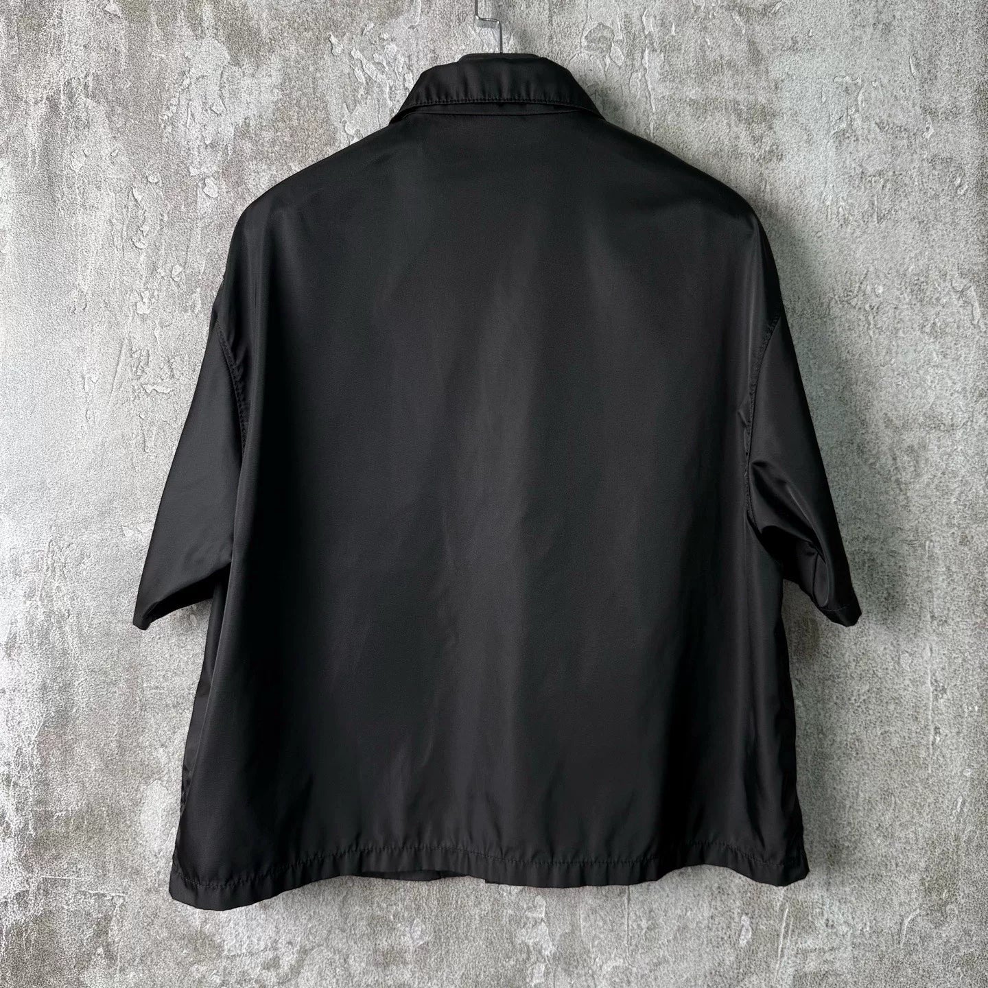 Prada Triangle Logo Sleeve Shirt