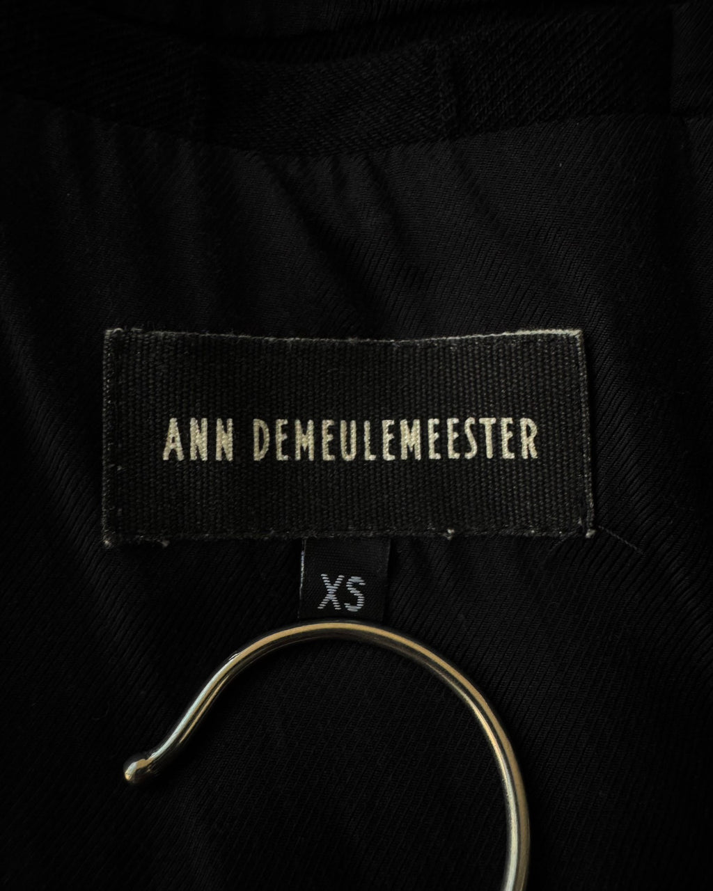 Ann Demeulemeester SS08 Double-Breasted Long Coat