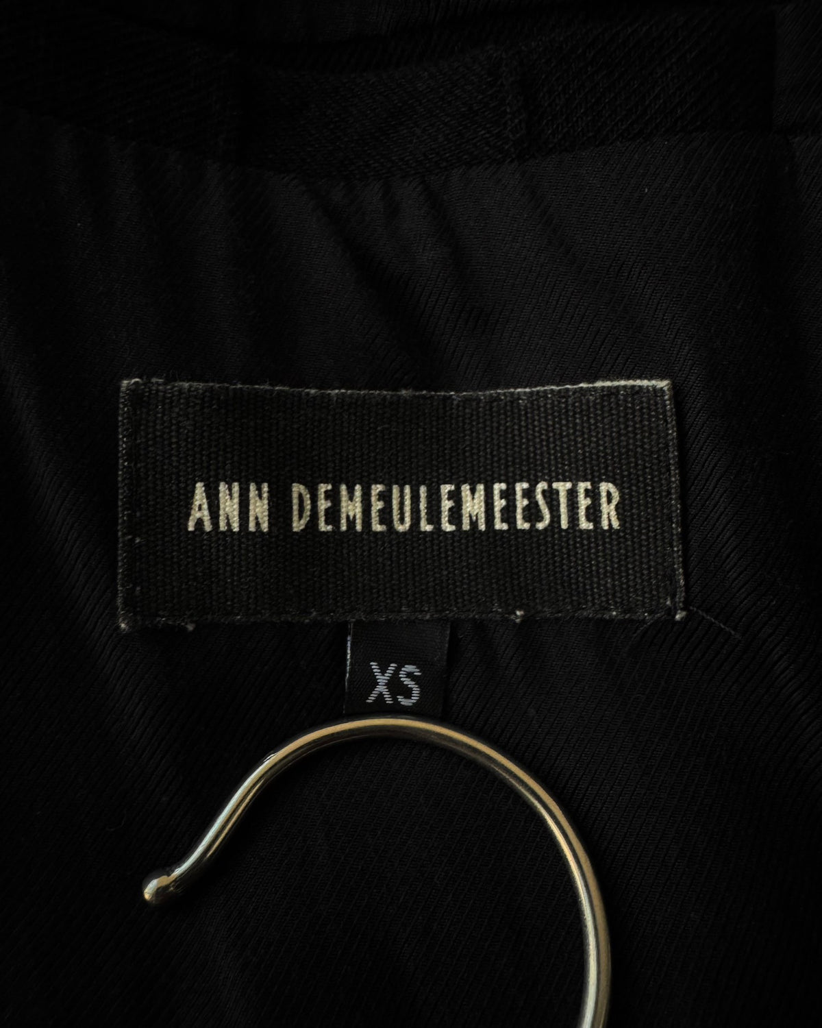 Ann Demeulemeester SS08 Double-Breasted Long Coat