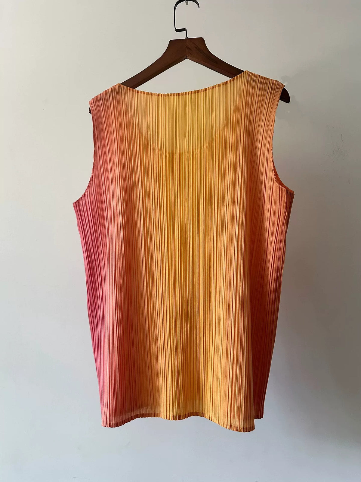 Issey Miy Pleated Vest Top