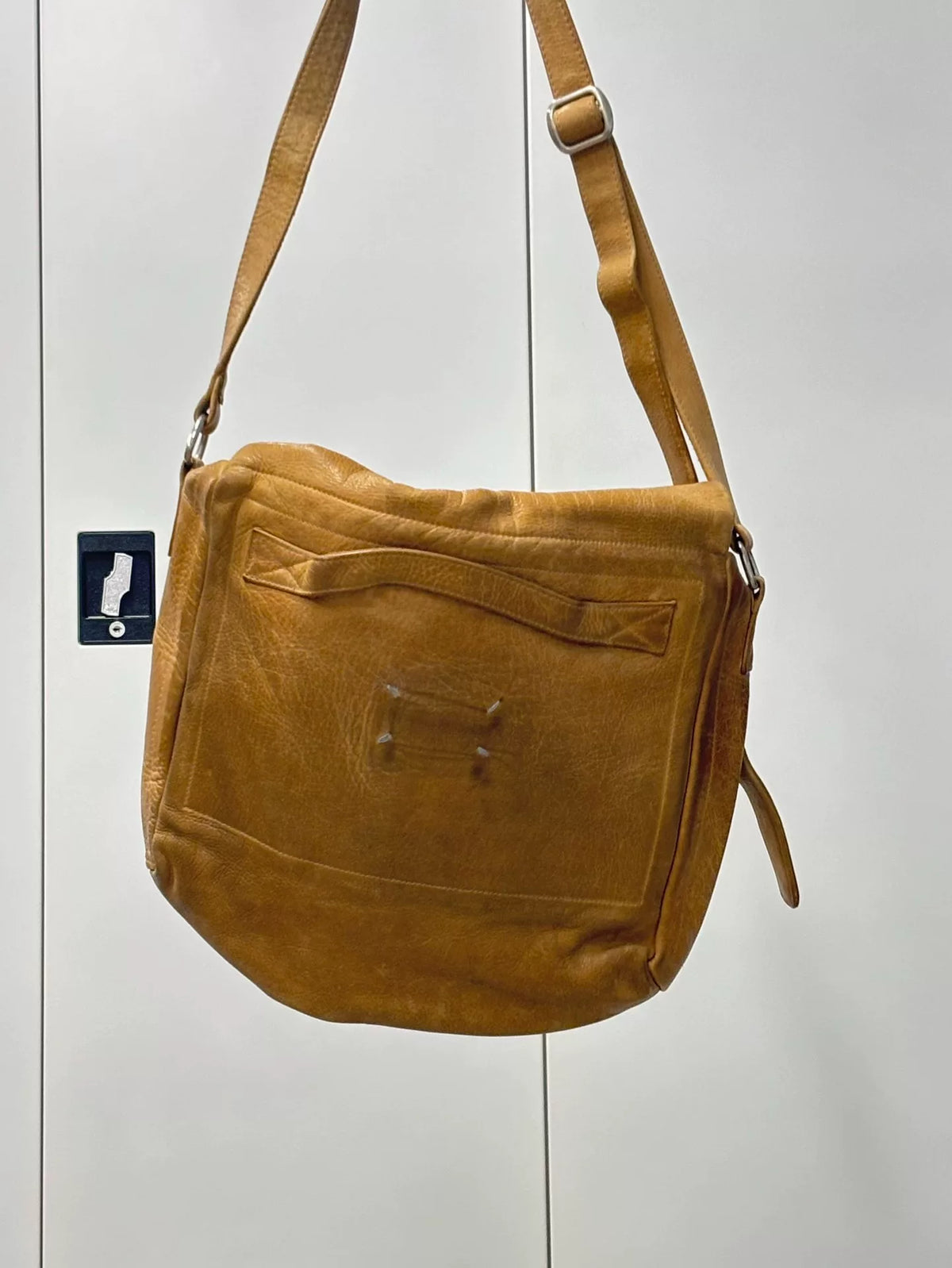 Maison Martin Margiela |  turmeric messenger bag
