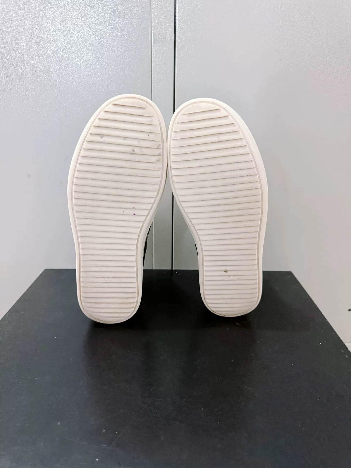 Rick Owens Black Cowhide Large Converse Sneakers