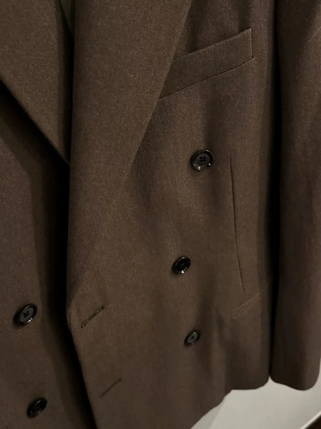 Lemarie Brown Wool Blazer