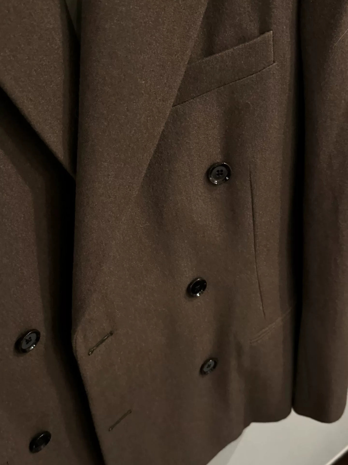 Lemarie Brown Wool Blazer