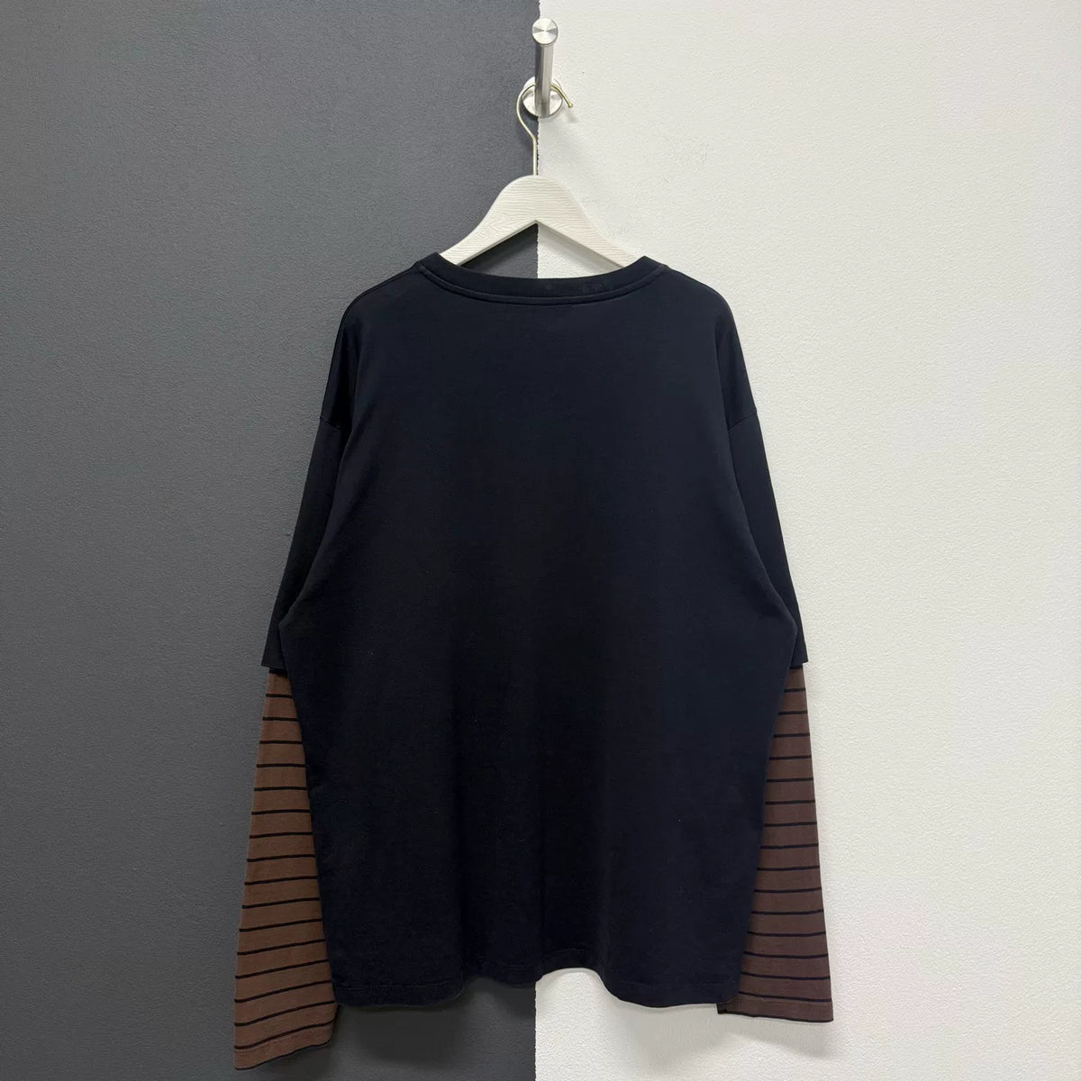 Miumiu Two-Piece Long-Sleeve Top