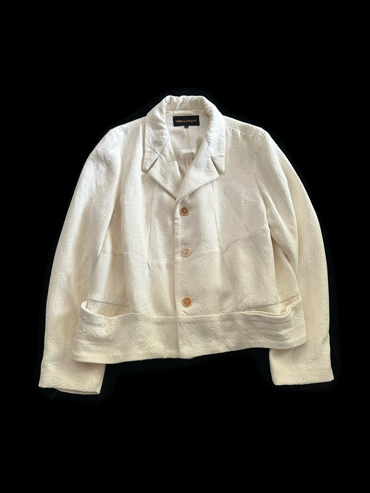 Comme Des Garcons 1992 White Runway Top