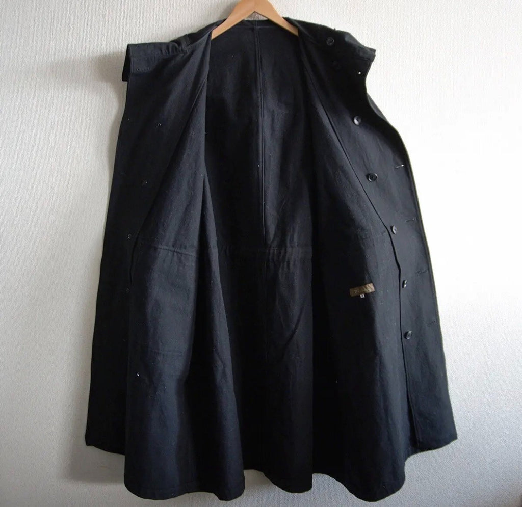 Yohji Yamamoto 1990s Hooded Zip-Up Coat