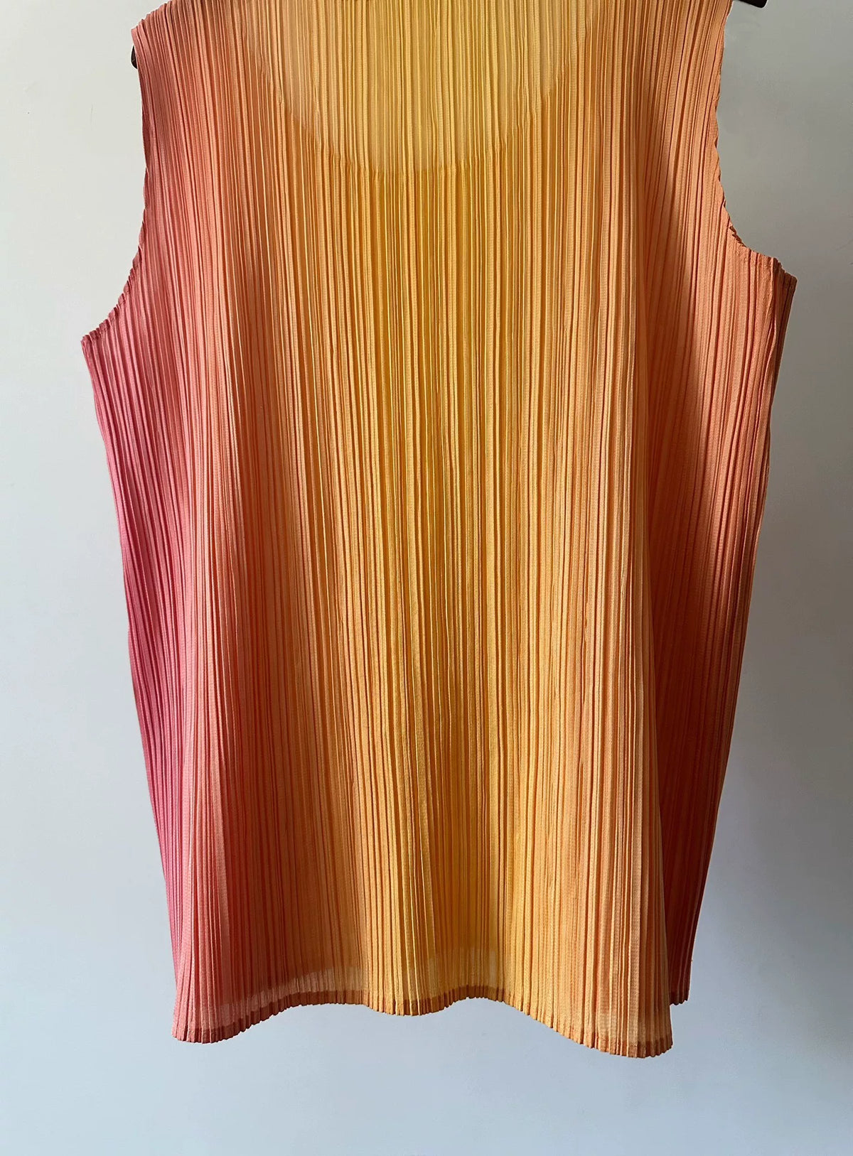 Issey Miy Pleated Vest Top