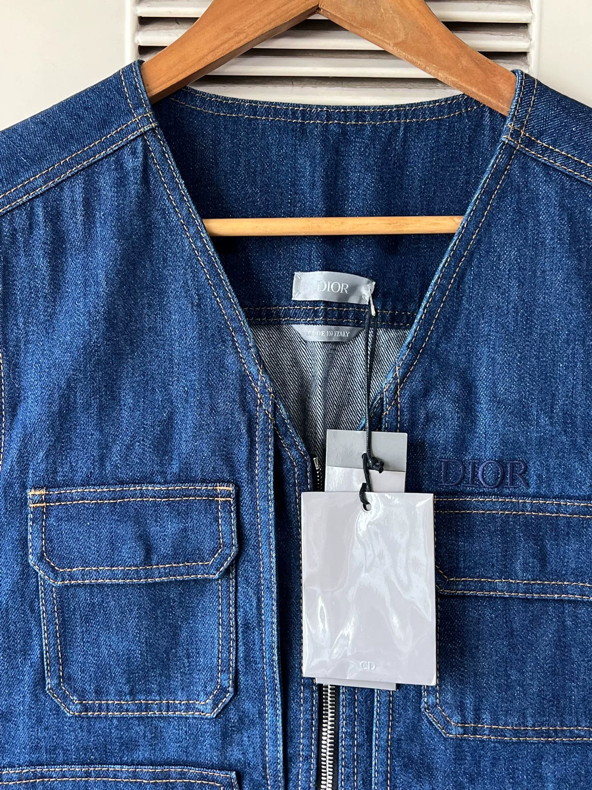 Dior Men's Denim Vest