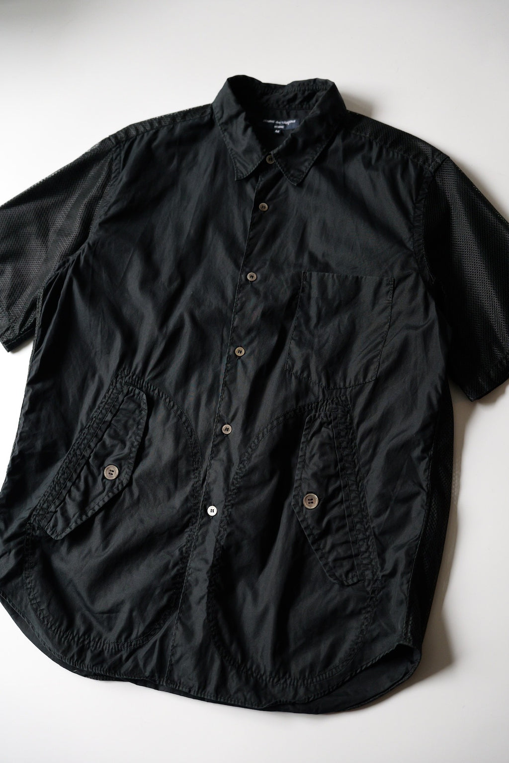 COMME des GARCONS SS05 Large Pocket Military Short Sleeve Shirt