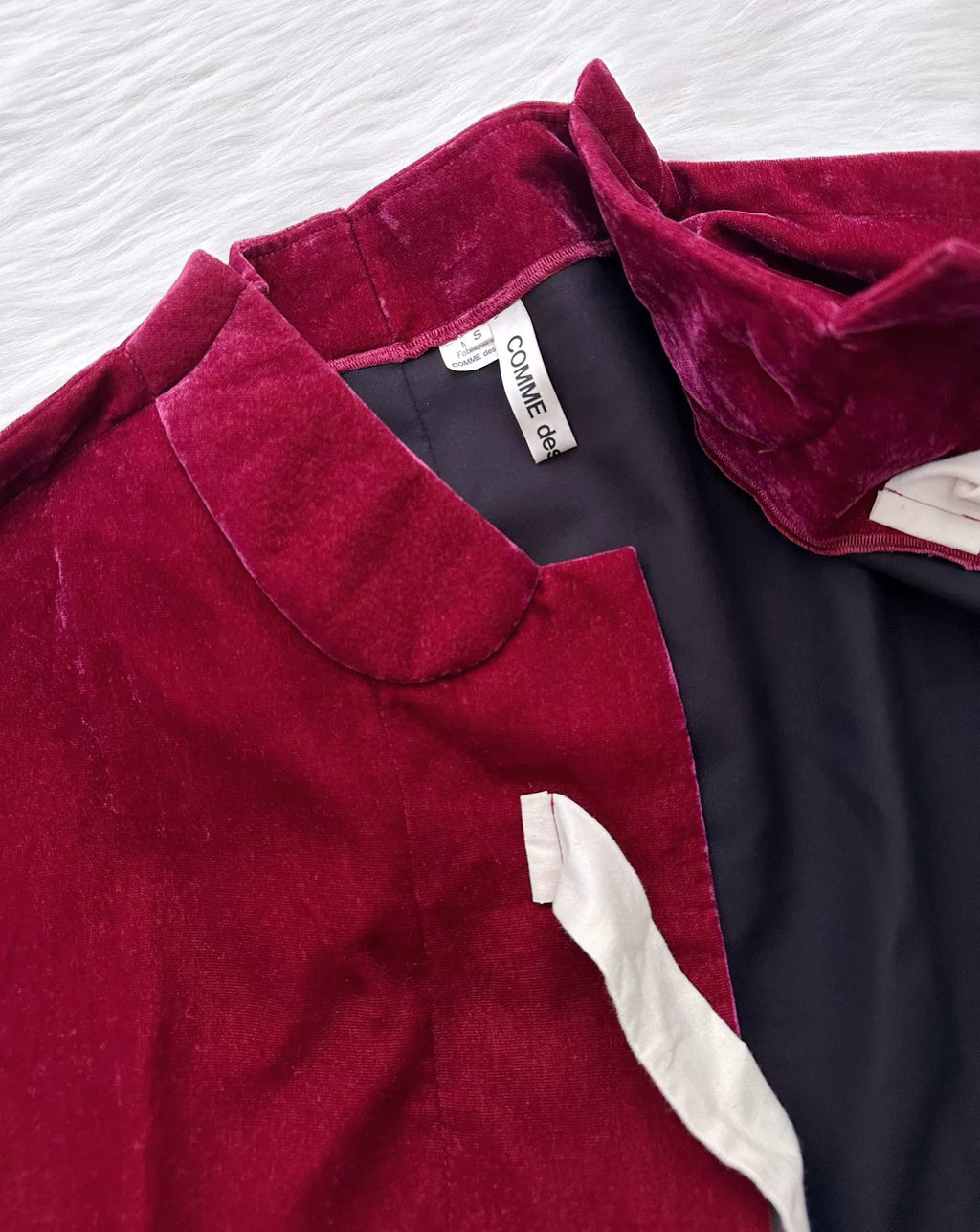 Comme Des Garcons 2012 Red Rei Kawakubo 2012 2D era Jacket