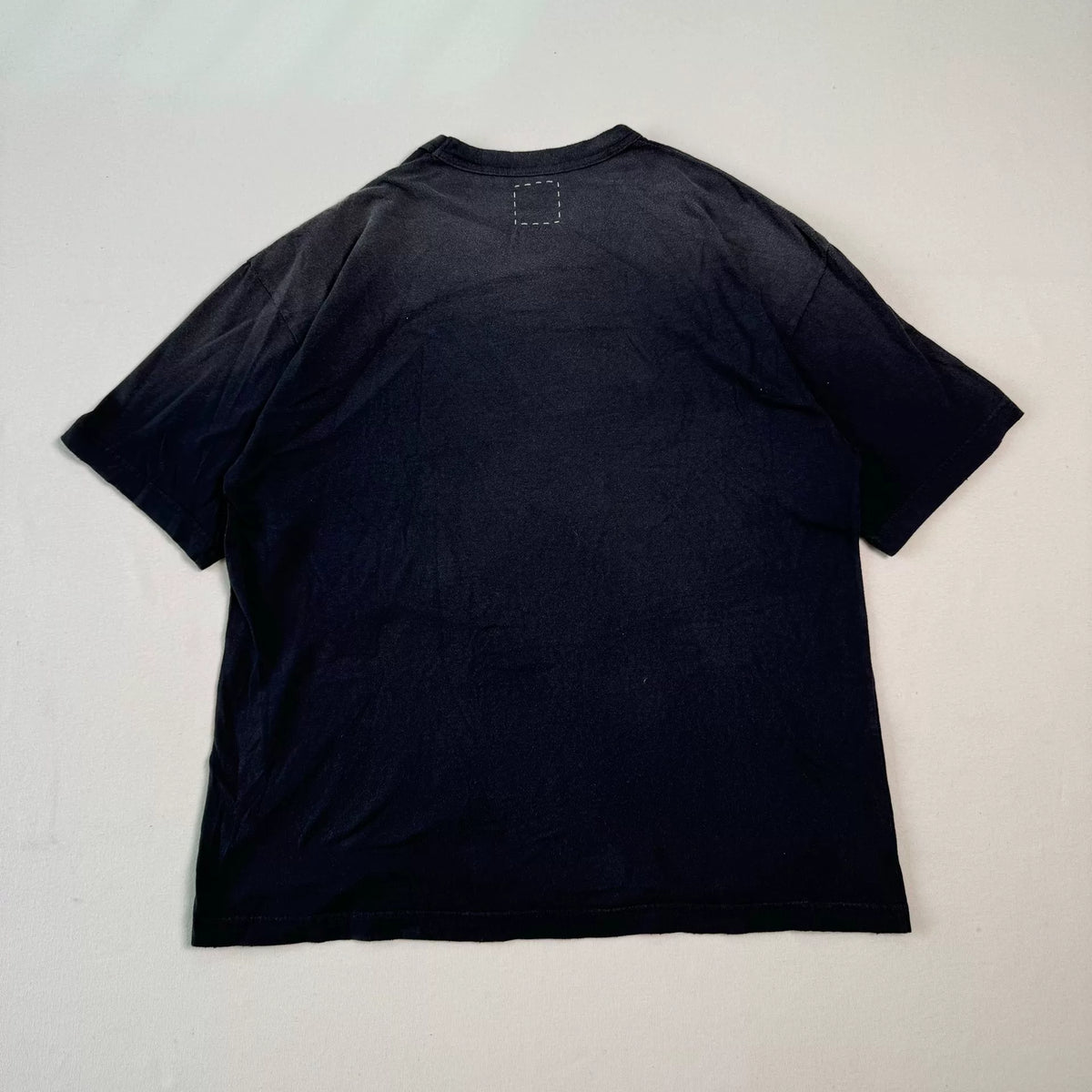 VISVIM 25SS JUMBO TEE S/S V CRASH Dyed Distressed Print Short-Sleeve T-Shirt