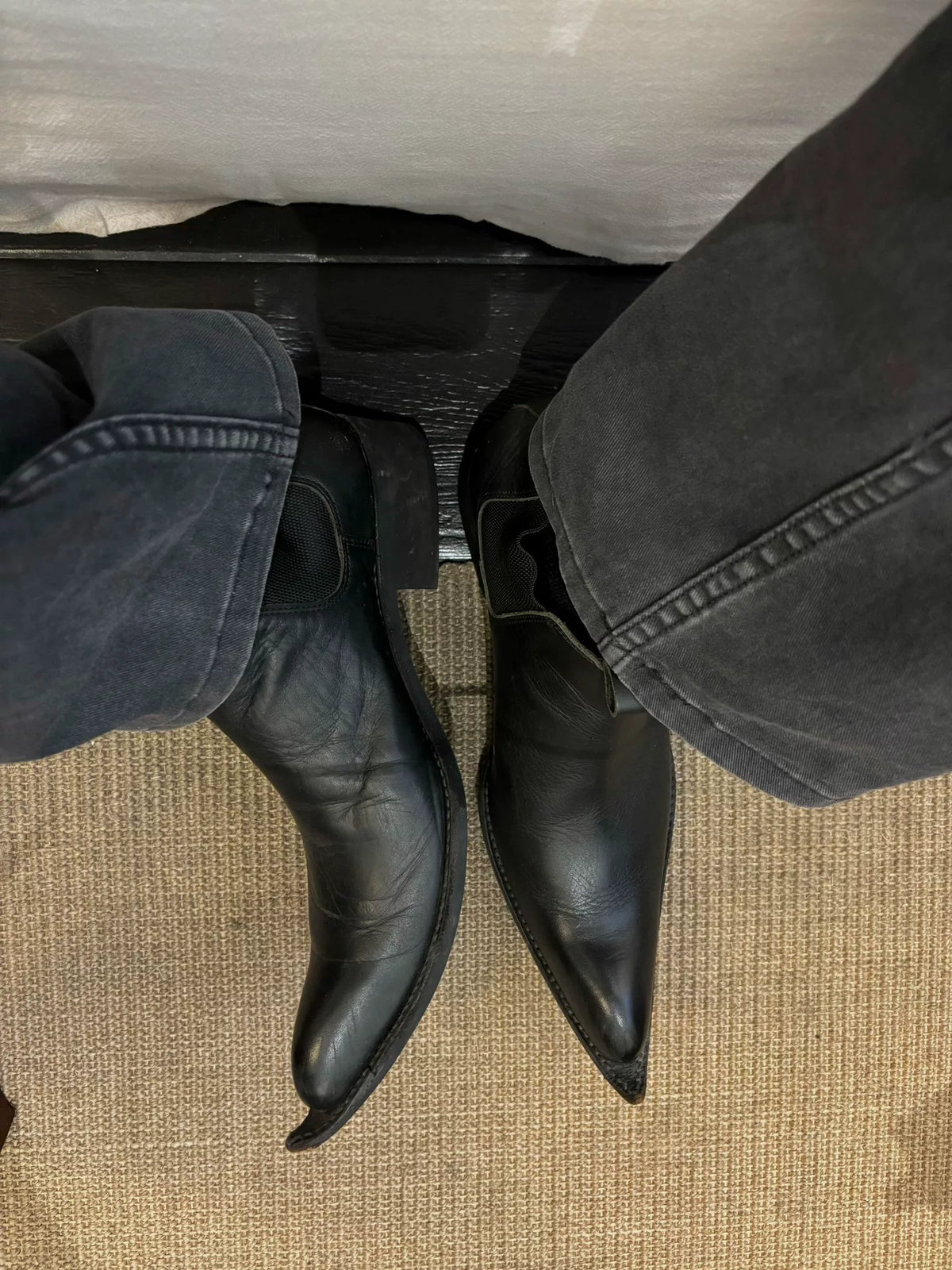 Comme Des Garcons HommePlus | Pointed-Toe Wizard Chelsea Boots
