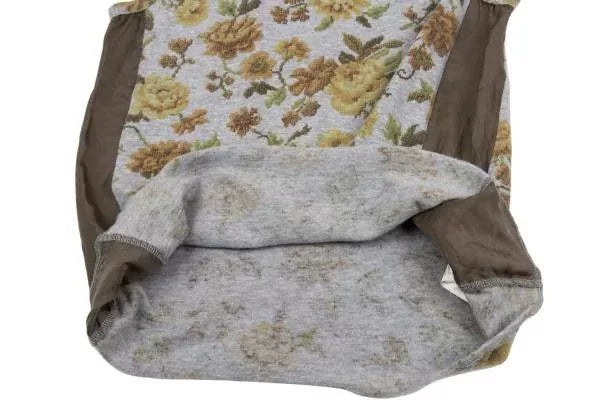 COMME des GARCONS Vintage Grey Floral Vest