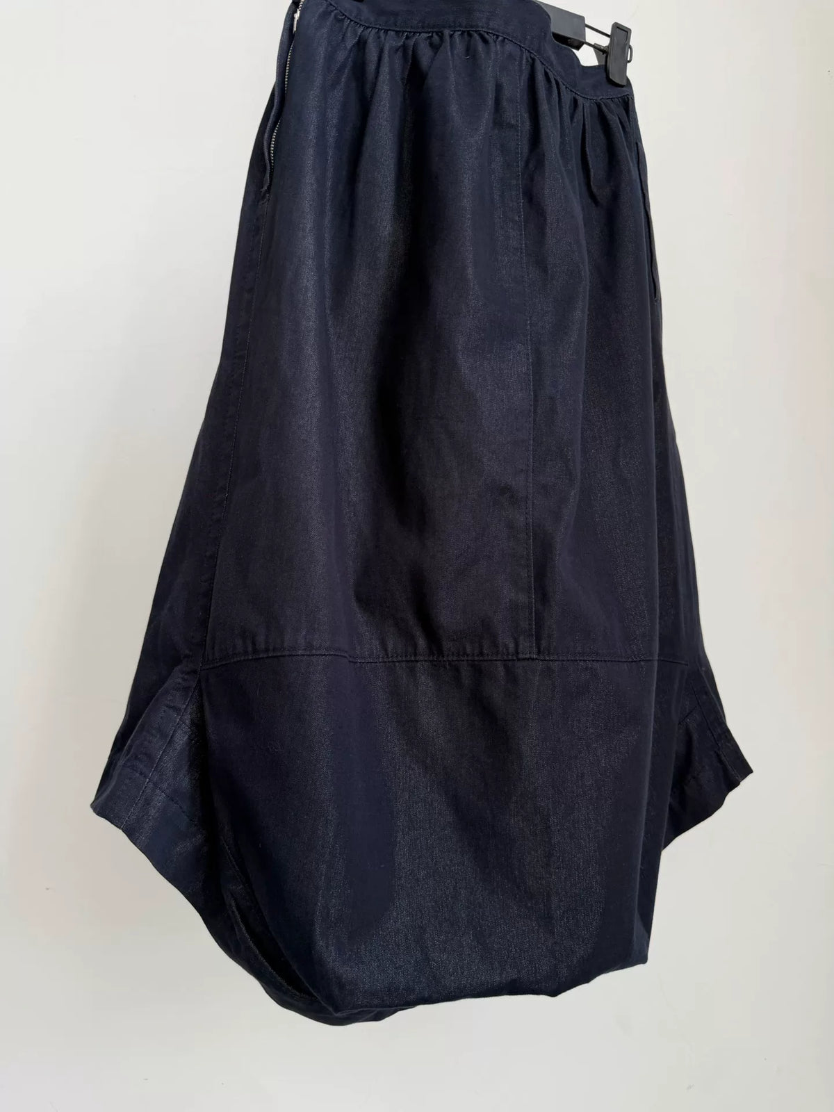 Comme des Garcons 2011 Dark Navy Deformed Bud Skirt Pants