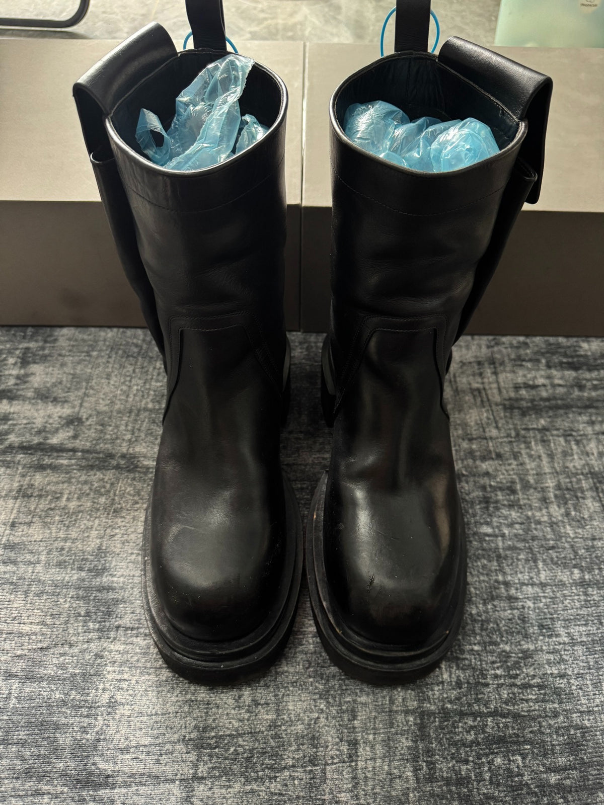 Rick Owens Shorts Bogun Chelsea Pocket Boots