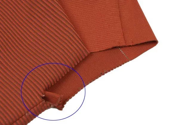 Issey Miyake Vintage Orange Pleated Dress