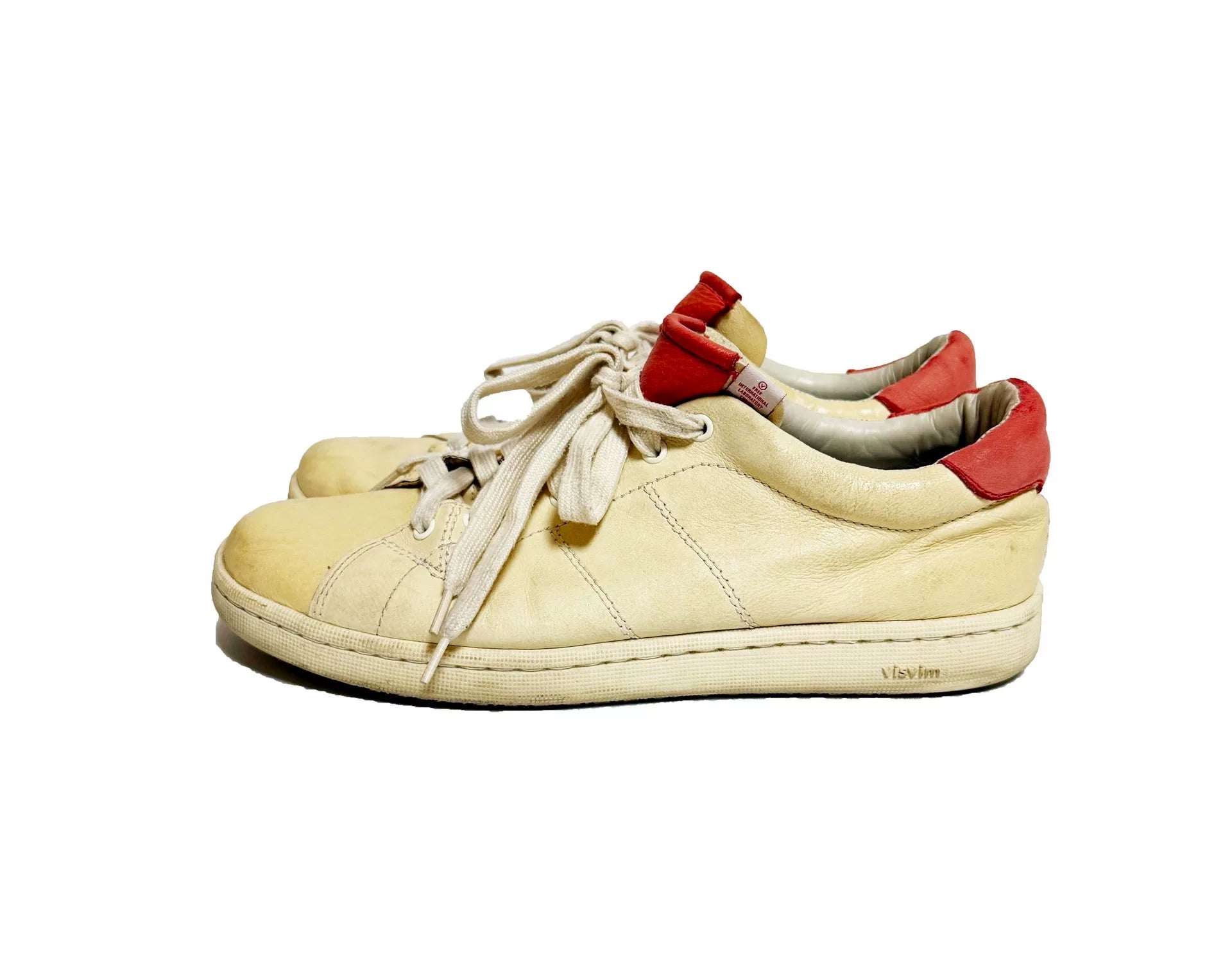 Visvim Foley-Folk White Ivory Sneakers