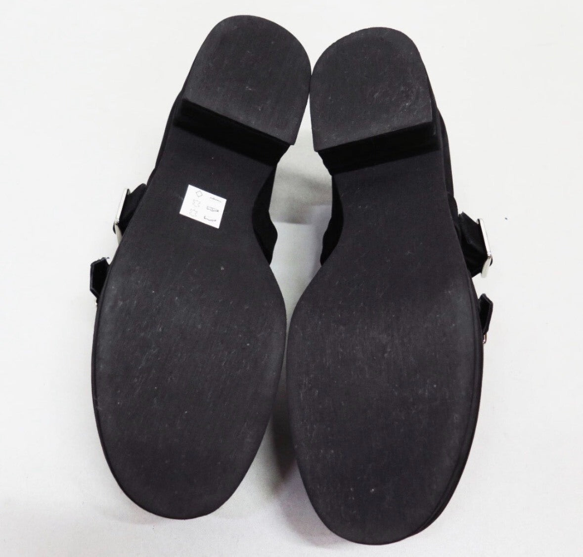 Comme Des Garçons 1990s Double-Buckle Chunky Mary Jane Heels