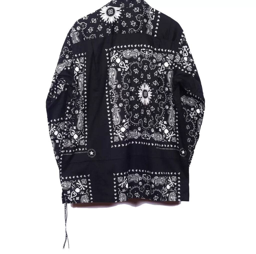 Mastermind Japan Long Sleeve Cotton Bandana Shirt